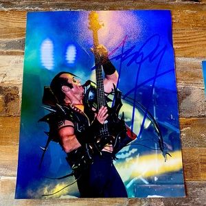 Jerry Only signed poster